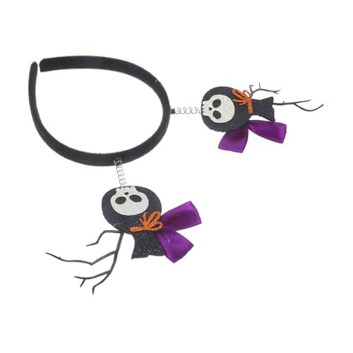 Beaupretty Halloween Schädel Haarband Cosplay Kopfbedeckung für Karneval und Halloween Einzigartiges Kostümzubehör für Fotografie und Partys Robustes Design für Kopfgrößen von Beaupretty