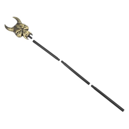 Beaupretty Halloween Skeletthand Gehstock Langer Cosplay Stock für Kostümpartys und Events Stabil und Detailreich für Halloween und Mottopartys von Beaupretty