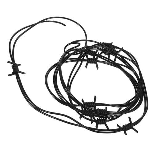Beaupretty Halloween Stacheldraht Deko Prop Schwarzes für Halloween Partys Grusel Dekoration Vielseitig Einsetzbar für Zuhause und Veranstaltungen von Beaupretty