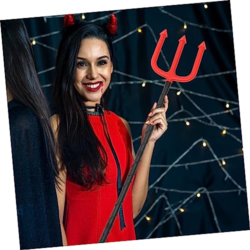 Beaupretty Halloween Teufelsgabel Requisit Rot mit Abnehmbarem Stiel Cosplay Fork Party Deko für Erwachsene und Jugendliche für Kostüm und Maskerade Beaupretty Halloween Teufelsgabel Requisit Rot mit Abnehmbarem Stiel Cosplay Fork Party Deko für Erwachsene und Jugendliche für Kostüm und Maskerade von Beaupretty