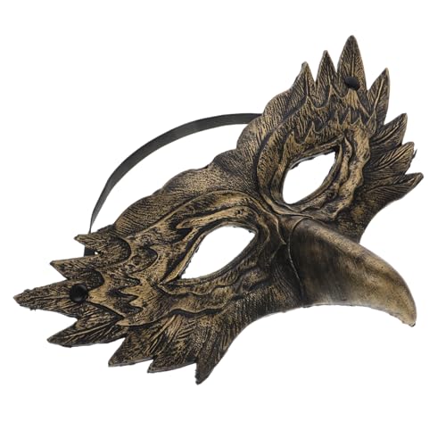 Beaupretty Halloween-Tiermasken Stütze Klaue Liebenswert Maskerade-Party- Masken-Cosplay Simulation Maskerademaske Männer Maskerade Adlerkostüm für Erwachsene PU- Golden Beaupretty Halloween-Tiermasken Stütze Klaue Liebenswert Maskerade-Party- Masken-Cosplay Simulation Maskerademaske Männer Maskerade Adlerkostüm für Erwachsene PU- Golden von Beaupretty