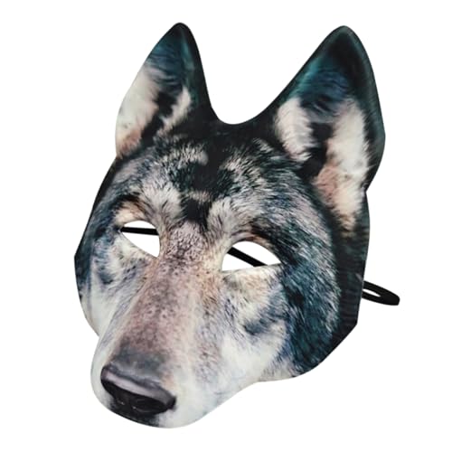 Beaupretty Halloween Werwolf Maske Realistische Tiermaske Für Erwachsene Gruselige Wolf Cosplay Maske Kostüm Maske Für Halloween Feiern Partys von Beaupretty