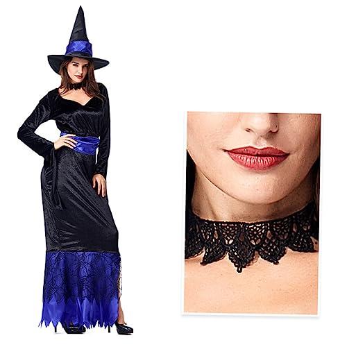 Beaupretty Halloween-kleid Die Röcke Kostüme Max Schwarz Zaubererrobe Kleider Größe Zubehör Böse Halloweenkostüm Kleidung Cosplay-outfit von Beaupretty