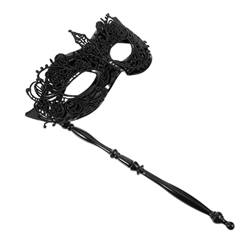 Beaupretty Handgehaltene Damen Spitzen Masquerade Maske mit Kleinem Spitzen Design für Fasching Halloween Karneval Party Kostüm Ball Cosplay Maskenstab Beaupretty Handgehaltene Damen Spitzen Masquerade Maske mit Kleinem Spitzen Design für Fasching Halloween Karneval Party Kostüm Ball Cosplay Maskenstab von Beaupretty