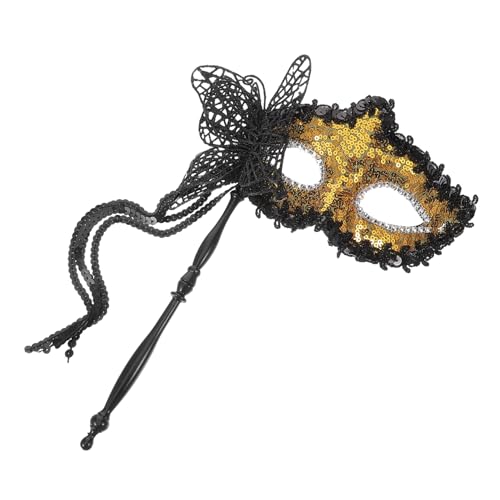 Beaupretty Handgehaltene Drachenmaske für Kostümpartys Einzigartige Masquerade Maske mit Stick für Halloween Karneval und Cosplay Veranstaltungen Leicht und Beaupretty Handgehaltene Drachenmaske für Kostümpartys Einzigartige Masquerade Maske mit Stick für Halloween Karneval und Cosplay Veranstaltungen Leicht und von Beaupretty