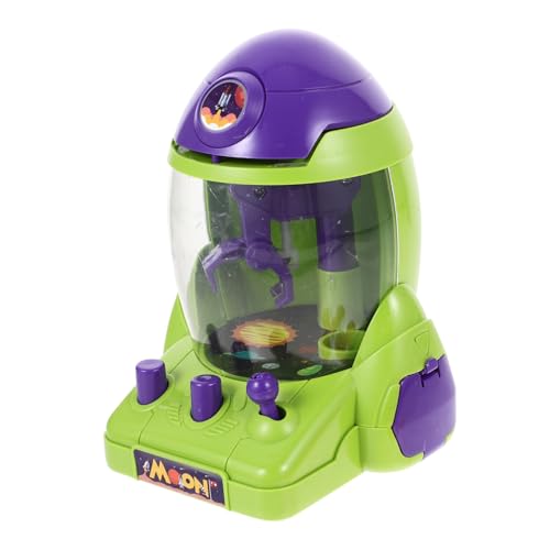 Beaupretty Handheld Ball Catch Machine Kreative Raketenform Einfache Bedienung Sicherer Griff Lustiges Greifautomat Spiel für Partys Tragbares Interaktives Greifspielzeug von Beaupretty