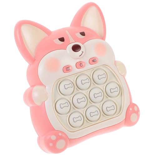 Beaupretty Handheld Quick Pushing Game Maschine Cartoon Pop Bubble Lernspielzeug für Teens und Erwachsene mit Kompaktem Kunststoffgehäuse und Stressabbau von Beaupretty