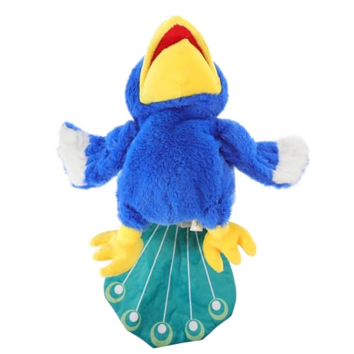 Beaupretty Handpuppe Pfau Interaktives Plüschspielzeug für Weiche Handpuppen für Geschichten und Rollenspiele für Kindergarten und Zuhause Beaupretty Handpuppe Pfau Interaktives Plüschspielzeug für Weiche Handpuppen für Geschichten und Rollenspiele für Kindergarten und Zuhause von Beaupretty