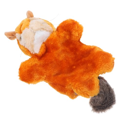 Beaupretty Handpuppe Plüsch Squirrel Kreatives Rollenspiel Eltern Junge Mädchen Stofftier Realistische Handpuppe für Storytelling und Interaktive von Beaupretty