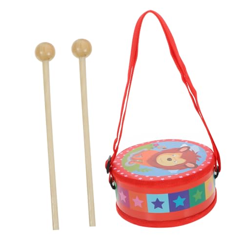 Beaupretty Handtrommel mit Schlägel für Tragbares Percussion Instrument aus Holz und Kunststoff Fördert Sensorische Entwicklung Hand Auge koordination Geeignet für Musikfeiern und Beaupretty Handtrommel mit Schlägel für Tragbares Percussion Instrument aus Holz und Kunststoff Fördert Sensorische Entwicklung Hand Auge koordination Geeignet für Musikfeiern und von Beaupretty