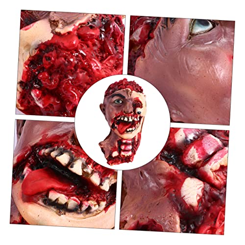 Beaupretty Haunted House Prop Gruselige Halloween Dekoration Abgetrennter Kopf Requisit für Innen Außen Party Geisterhaus Zubehör Beaupretty Haunted House Prop Gruselige Halloween Dekoration Abgetrennter Kopf Requisit für Innen Außen Party Geisterhaus Zubehör von Beaupretty