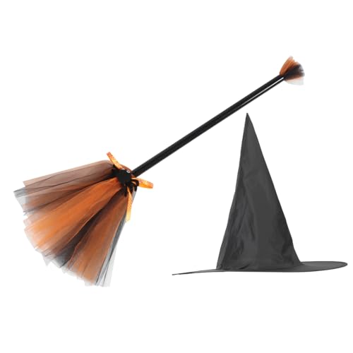 Beaupretty Hexenbesen Hexenhut aus Oxford- Robust für Halloween Kostüm Karneval Party Hexenbesen Zubehör für Erwachsene Beaupretty Hexenbesen Hexenhut aus Oxford- Robust für Halloween Kostüm Karneval Party Hexenbesen Zubehör für Erwachsene von Beaupretty