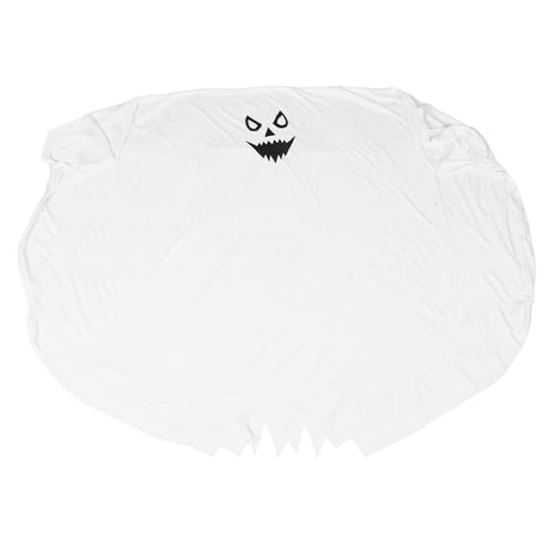 Beaupretty Hexenumhang Kostüm Geisterkostüme Für Mädchen Geisterkleid Kostüm Gruselige Kinderkostüme Geisterkostüm Für Erwachsene Geisterkostüm Herren Halloween Geisterkostüm Weiß Polyester von Beaupretty