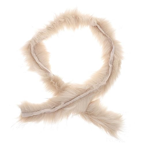 Beaupretty Hochzeitsfell Boa Flauschiges Kostümzubehör für Maskerade Weihnachten Geburtstagsfeiern Looks Winterliche Abendpartys von Beaupretty