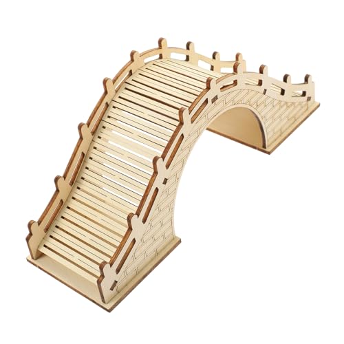 Beaupretty Holz Archbrücke Bausatz für DIY Lernspielzeug zum Selberbauen Polierte Holzteile Pädagogisches Experimentierspielzeug Kreativität und Feinmotorik von Beaupretty