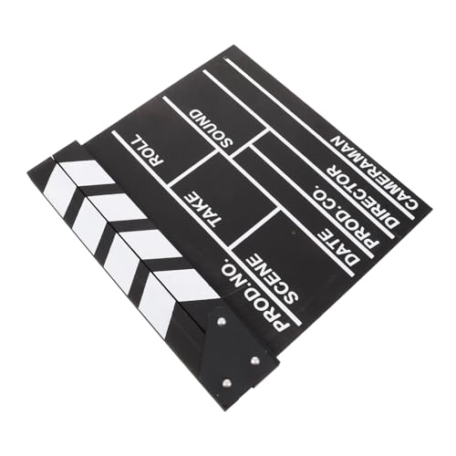 Beaupretty Holz Filmklappe Umweltfreundliches für Vielseitig Einsetzbar als Fotorequisit oder Lehrmittel für Kreative Projekte und Filmproduktionen Beaupretty Holz Filmklappe Umweltfreundliches für Vielseitig Einsetzbar als Fotorequisit oder Lehrmittel für Kreative Projekte und Filmproduktionen von Beaupretty