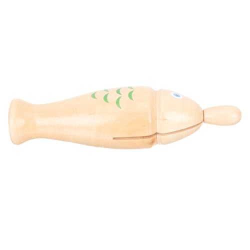Beaupretty Holz Fisch Percussion Instrument Musikalisches Lernhilfe Klangspielzeug Kleinkinder Musikförderung Rhythmus Training Beaupretty Holz Fisch Percussion Instrument Musikalisches Lernhilfe Klangspielzeug Kleinkinder Musikförderung Rhythmus Training von Beaupretty