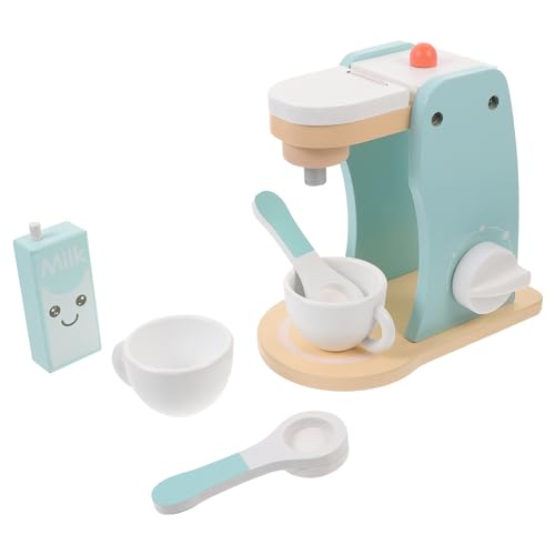 Beaupretty Holz Kaffeemaschine Set Sicher Verarbeitet Fördert Feinmotorik und Fantasie Dekoratives Küchenspielzeug für Rollenspiele für Mädchen und Jungen Beaupretty Holz Kaffeemaschine Set Sicher Verarbeitet Fördert Feinmotorik und Fantasie Dekoratives Küchenspielzeug für Rollenspiele für Mädchen und Jungen von Beaupretty
