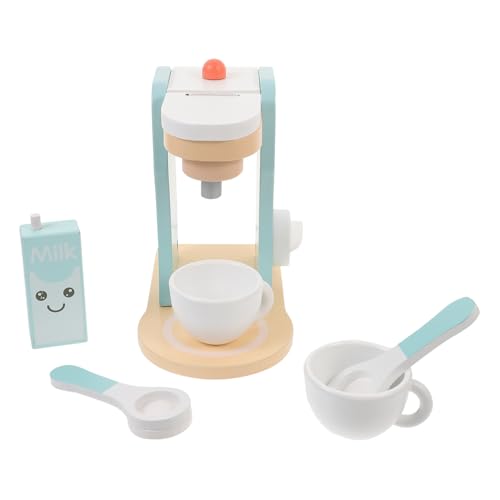 Beaupretty Holz Kaffeemaschine Spielset Langlebiges Maker Toy aus Holz Realistisches Rollenspiel Zubehör für Jungen und Mädchen Fördert Feinmotorik und Fantasievolles Lernen Beaupretty Holz Kaffeemaschine Spielset Langlebiges Maker Toy aus Holz Realistisches Rollenspiel Zubehör für Jungen und Mädchen Fördert Feinmotorik und Fantasievolles Lernen von Beaupretty