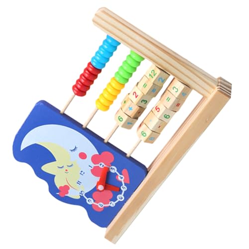 Beaupretty Holz Lernspielzeug für Pädagogisches Zählrahmen mit Tieren für Arithmetische Übungen und Entwicklung der Intelligenz Leicht und Tragbar für Täglichen Gebrauch von Beaupretty