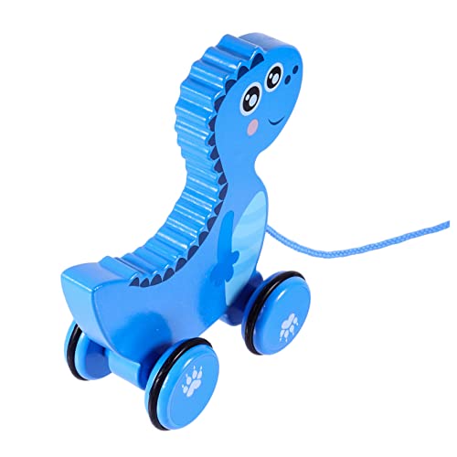 Beaupretty Holz Nachziehtier Dinosaurier Lernspielzeug für Kleinkinder Sicheres und Langlebiges zum Ziehen für Zuhause und Kindergarten Fördert die Motorischen Fähigkeiten von Junge Mädchen Beaupretty Holz Nachziehtier Dinosaurier Lernspielzeug für Kleinkinder Sicheres und Langlebiges zum Ziehen für Zuhause und Kindergarten Fördert die Motorischen Fähigkeiten von Junge Mädchen von Beaupretty