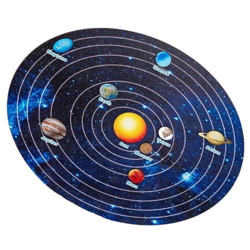 Beaupretty Holz Puzzle Solar System mit Planeten Montessori Lernspielzeug für Pädagogisches Weltraum Modell Frühe Hand Auge Koordination Langlebiges Holzspielzeug für Vorschule Beaupretty Holz Puzzle Solar System mit Planeten Montessori Lernspielzeug für Pädagogisches Weltraum Modell Frühe Hand Auge Koordination Langlebiges Holzspielzeug für Vorschule von Beaupretty