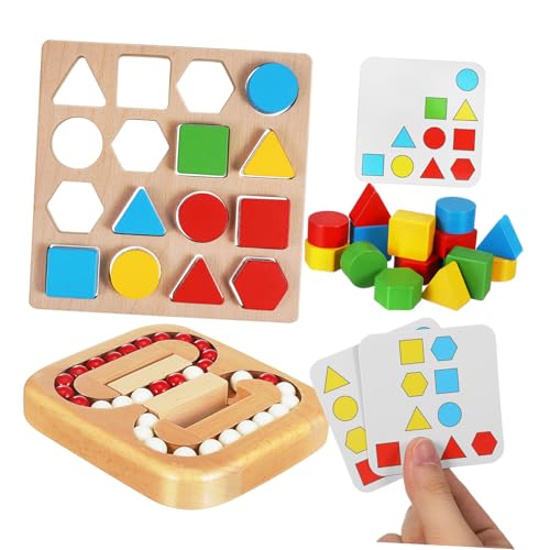 Beaupretty Holz Puzzles für Senioren Geometrische Gedächtnisspiele mit Rotierendem Labyrinth Kognitive Aktivitätsprodukte für Ältere Erwachsene Haptisches Denkspiel zur Gedächtnisförderung Beaupretty Holz Puzzles für Senioren Geometrische Gedächtnisspiele mit Rotierendem Labyrinth Kognitive Aktivitätsprodukte für Ältere Erwachsene Haptisches Denkspiel zur Gedächtnisförderung von Beaupretty