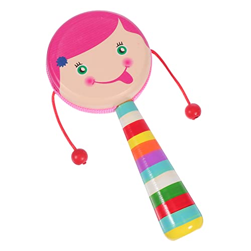 Beaupretty Holz Rasseltrommel Handkurbel für Mädchen Montessori Musikspielzeug Hand Auge Koordination und Sensorische Entwicklung Sicher und Leicht Rosa Beaupretty Holz Rasseltrommel Handkurbel für Mädchen Montessori Musikspielzeug Hand Auge Koordination und Sensorische Entwicklung Sicher und Leicht Rosa von Beaupretty