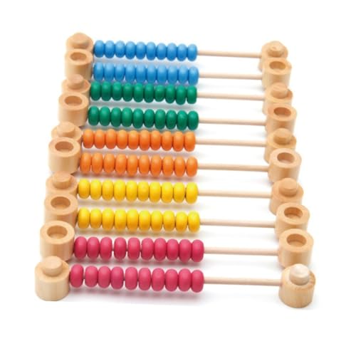 Beaupretty Holz Rechenrahmen Abnehmbar Lernspielzeug Mathe Bildungswerkzeug Frühförderung Schüler Lernhilfe Bunte Zählstäbchen Robust Langlebig Tragbar Beaupretty Holz Rechenrahmen Abnehmbar Lernspielzeug Mathe Bildungswerkzeug Frühförderung Schüler Lernhilfe Bunte Zählstäbchen Robust Langlebig Tragbar von Beaupretty