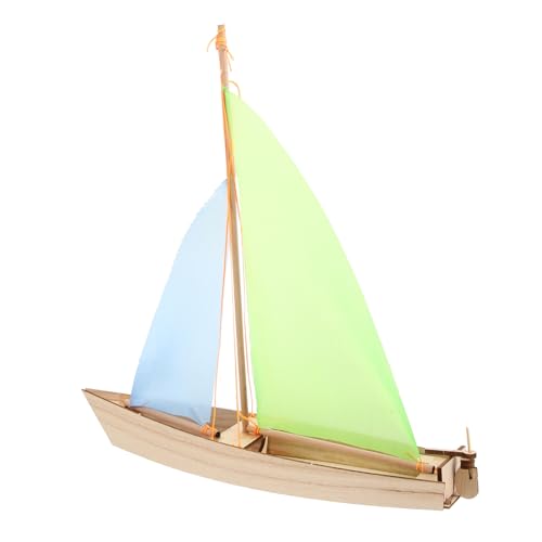 Beaupretty Holz Segelboot Bausatz Puzzle Montessori Lernspielzeug DIY Montage ohne Kleber Buntes Segelboot Bastelset für Kreative Handarbeit Zufällige Farbe Beaupretty Holz Segelboot Bausatz Puzzle Montessori Lernspielzeug DIY Montage ohne Kleber Buntes Segelboot Bastelset für Kreative Handarbeit Zufällige Farbe von Beaupretty