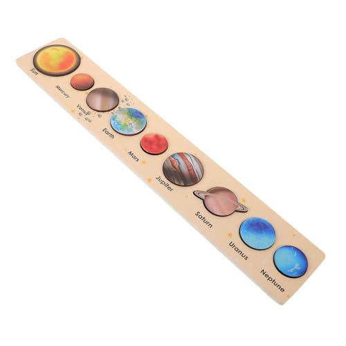 Beaupretty Holz Sonnensystem Puzzle für Planeten Lernspielzeug Abnehmbare Teile Interaktives Weltraumspielzeug Pädagogisches Astronomie für Vorschulkinder und Kleinkinder Beaupretty Holz Sonnensystem Puzzle für Planeten Lernspielzeug Abnehmbare Teile Interaktives Weltraumspielzeug Pädagogisches Astronomie für Vorschulkinder und Kleinkinder von Beaupretty