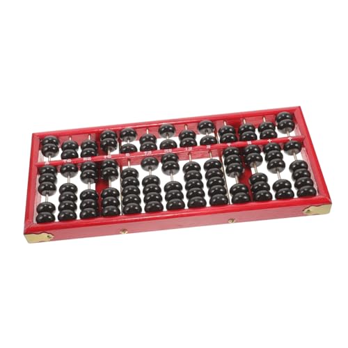 Beaupretty Holz Spalten Perlen Lernspielzeug Rechenhilfe mit Metallstangen Pädagogisches Recheninstrument für Schule Büro und Zuhause Beaupretty Holz Spalten Perlen Lernspielzeug Rechenhilfe mit Metallstangen Pädagogisches Recheninstrument für Schule Büro und Zuhause von Beaupretty