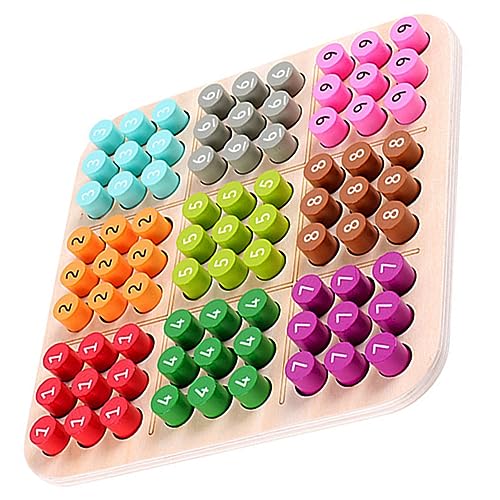 Beaupretty Holz Sudoku Spielset für Robustem Brett und Farbigem Design Fördert Logisches Feinmotorik und Frühes Rechnen für Einzel und Gruppenspiel Aufbewahrungsschublade Beaupretty Holz Sudoku Spielset für Robustem Brett und Farbigem Design Fördert Logisches Feinmotorik und Frühes Rechnen für Einzel und Gruppenspiel Aufbewahrungsschublade von Beaupretty