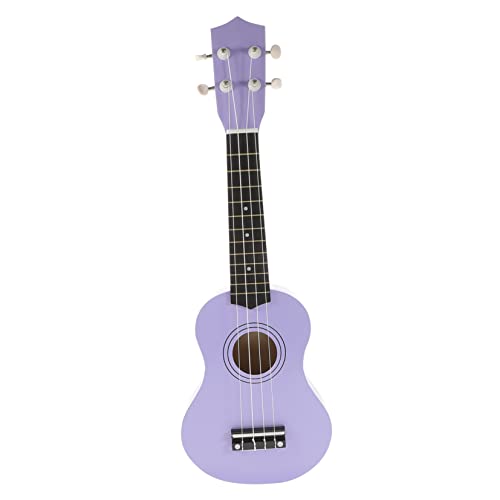 Beaupretty Holz Ukulele für Simuliertes Musikinstrument Lila Frühkindliche Bildungsspielzeug mit Glatter Oberfläche für Musikalische von Beaupretty
