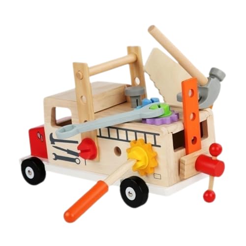 Beaupretty Holz Werkzeugkasten Set für Pädagogisch Robustes Holz Schrauben und Muttern zum Zusammenbauen Fördert Kreativität und Problemlösung für Kleinkinder und Vorschulkinder Beaupretty Holz Werkzeugkasten Set für Pädagogisch Robustes Holz Schrauben und Muttern zum Zusammenbauen Fördert Kreativität und Problemlösung für Kleinkinder und Vorschulkinder von Beaupretty