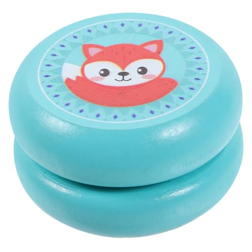 Beaupretty Holz Yo Yo für Langlebig und Bruchsicher Fördert Fingerfertigkeit und Koordination Klassisches Lernspielzeug Geeignet für Jungen und Mädchen für Outdoor und Indoor Spielspaß von Beaupretty