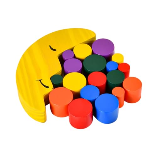 Beaupretty Holz mond bausteine Stapelbare Balance Pädagogisch Fördernd Kreatives Motorikspiel Farbige Bauklötze Lustiges Lernspiel für Familie und Freunde Zufällige Farbe Zufällige Farbe Beaupretty Holz mond bausteine Stapelbare Balance Pädagogisch Fördernd Kreatives Motorikspiel Farbige Bauklötze Lustiges Lernspiel für Familie und Freunde Zufällige Farbe Zufällige Farbe von Beaupretty