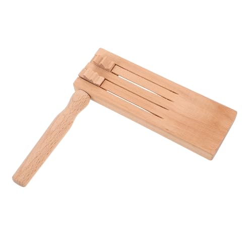 Beaupretty Holz ratsche Doppelreihig mit Einzigartigem Rasselklang Traditionelles Musikinstrument für Pädagogisches Lernspielzeug Soundboard für Party Sport und Festveranstaltungen Beaupretty Holz ratsche Doppelreihig mit Einzigartigem Rasselklang Traditionelles Musikinstrument für Pädagogisches Lernspielzeug Soundboard für Party Sport und Festveranstaltungen von Beaupretty