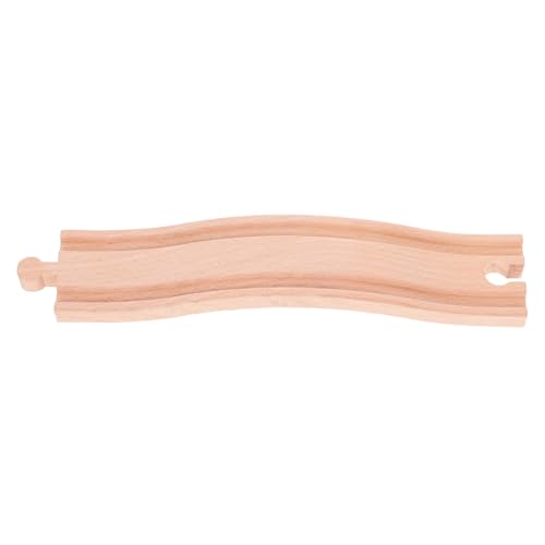 Beaupretty Holzeisenbahn Schienen Bausatz aus Hochwertigem Holz für Kreative Spielzeugzug Szenen für Fantasie und Eltern Interaktion Beaupretty Holzeisenbahn Schienen Bausatz aus Hochwertigem Holz für Kreative Spielzeugzug Szenen für Fantasie und Eltern Interaktion von Beaupretty