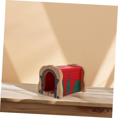 Beaupretty Holzeisenbahn Tunnel Zubehör aus Sicherem Holz Kreatives Eisenbahn für Umfassende Spielzeugeisenbahn Erweiterung für Zuhause und Kindergarten Beaupretty Holzeisenbahn Tunnel Zubehör aus Sicherem Holz Kreatives Eisenbahn für Umfassende Spielzeugeisenbahn Erweiterung für Zuhause und Kindergarten von Beaupretty