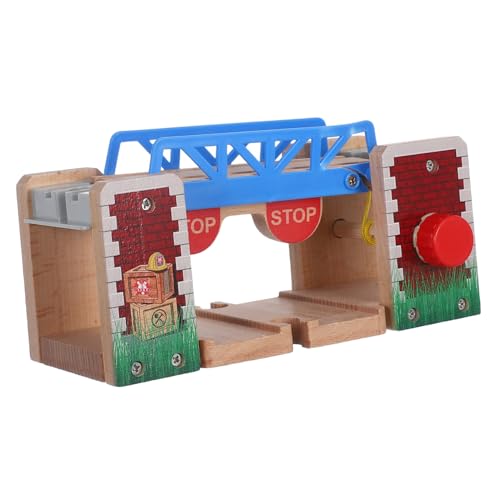 Beaupretty Holzeisenbahn Zubehör Lifting Bridge für Holz Schienen Zubehör für Kreative Zug Szenen Fördert Fantasie und Kognitive Fähigkeiten Beaupretty Holzeisenbahn Zubehör Lifting Bridge für Holz Schienen Zubehör für Kreative Zug Szenen Fördert Fantasie und Kognitive Fähigkeiten von Beaupretty