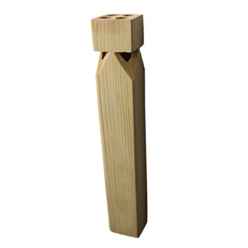 Beaupretty Holzflöte für Pädagogisches Lungenkapazität Sicheres Holzblasinstrument für Jungen und Mädchen Musikspielzeug für Geburtstagsgeschenke und Feste Zufällige Farben von Beaupretty