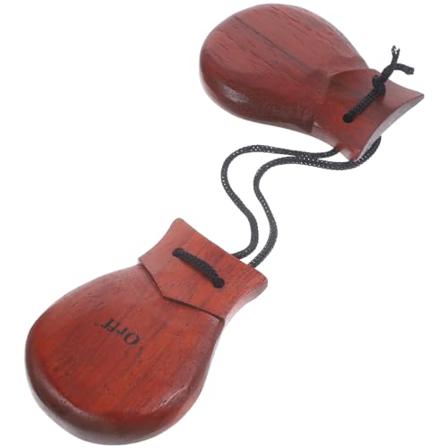 Beaupretty Holzkastagnetten für Erwachsene Spanisches Percussion Instrument für Konzerte Musicals und Auftritte Tragbar und Vielseitig Einsetzbar Beaupretty Holzkastagnetten für Erwachsene Spanisches Percussion Instrument für Konzerte Musicals und Auftritte Tragbar und Vielseitig Einsetzbar von Beaupretty