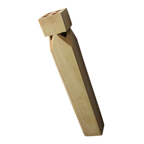 Beaupretty Holzpfeife für Musikalisches Lernspielzeug aus Holz Atemtraining Blasinstrument für Jungen Mädchen Ab Jahren Pädagogisches Buntes Tragbares Flötenspielzeug von Beaupretty