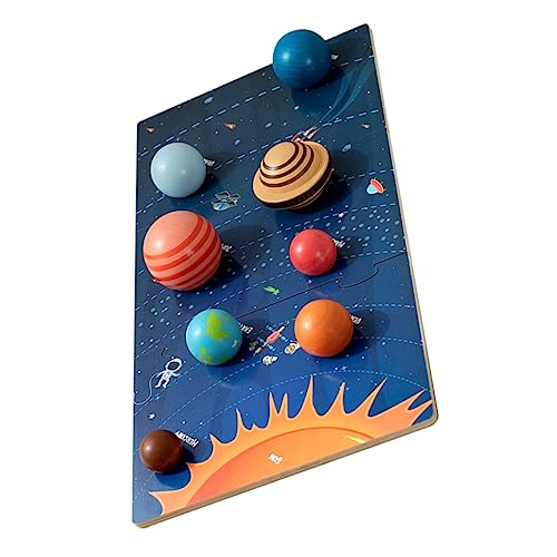 Beaupretty Holzpuzzle Planetenspielzeug Planeten Montessori Lernspielzeug Holzspielzeug für Motorische Entwicklung und Weltraumwissen Beaupretty Holzpuzzle Planetenspielzeug Planeten Montessori Lernspielzeug Holzspielzeug für Motorische Entwicklung und Weltraumwissen von Beaupretty