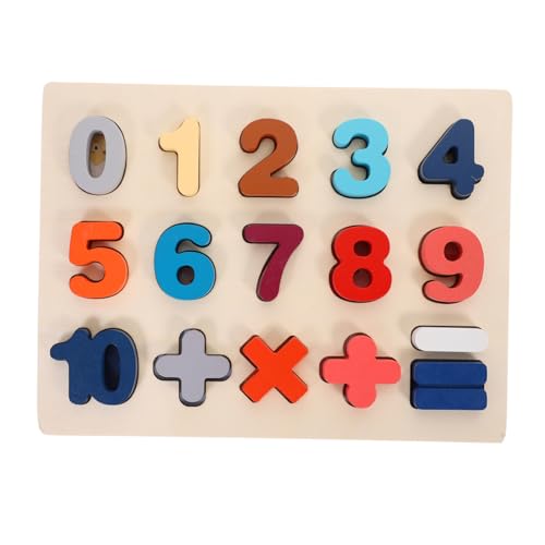 Beaupretty Holzpuzzle Spielzeugset für Kleinkinder Pädagogisches Zahlenpuzzle mit Geometrischen Formen Sicheres Holz Fördert und Formenerkennung für Jungen und Mädchen Ab Jahren Beaupretty Holzpuzzle Spielzeugset für Kleinkinder Pädagogisches Zahlenpuzzle mit Geometrischen Formen Sicheres Holz Fördert und Formenerkennung für Jungen und Mädchen Ab Jahren von Beaupretty