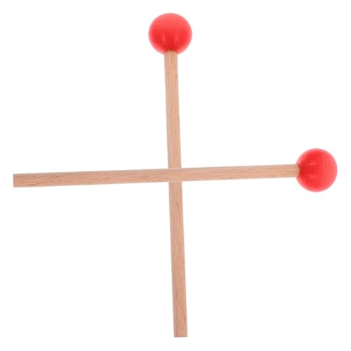 Beaupretty Holzschlägel für Marimba und Xylophon mit Gummikopf Ergonomisch für Percussion Instrumente Geeignet für Anfänger und Profis Vielseitig Einsetzbar von Beaupretty