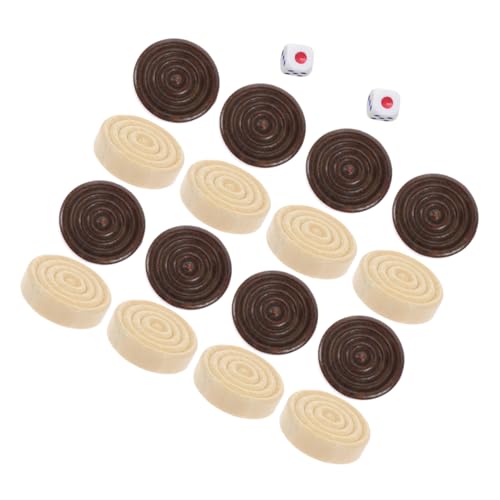 Beaupretty Holzspielsteine Rund für Brettspiele Teiliges Set aus Holz für Dame und Schach Langlebige Spielzubehör für Familien Schule und Freizeit Strategische Spielsteine für Kognitive Beaupretty Holzspielsteine Rund für Brettspiele Teiliges Set aus Holz für Dame und Schach Langlebige Spielzubehör für Familien Schule und Freizeit Strategische Spielsteine für Kognitive von Beaupretty