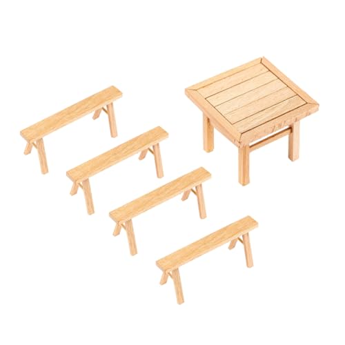 Beaupretty Holzspielzeug Bausatz DIY Handmontierter Miniatur Tisch und Stühle Natürlicher Holzbaustein Eltern Junge Mädchen Interaktion Lernspielzeug Beaupretty Holzspielzeug Bausatz DIY Handmontierter Miniatur Tisch und Stühle Natürlicher Holzbaustein Eltern Junge Mädchen Interaktion Lernspielzeug von Beaupretty