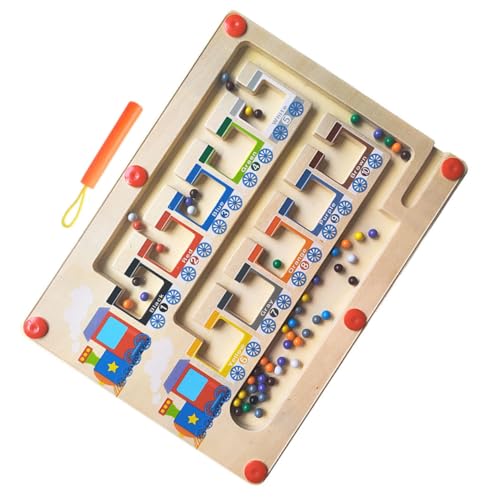 Beaupretty Holzspielzeug Farben und Zahlen Zählen Magnetisches Zugspielzeug für Montessori Lernspielzeug Feinmotorik für Jahre Beaupretty Holzspielzeug Farben und Zahlen Zählen Magnetisches Zugspielzeug für Montessori Lernspielzeug Feinmotorik für Jahre von Beaupretty